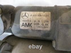 07-13 Mercedes w221 w216 S CL Air Ride Suspension Compressor Pump 2213201704