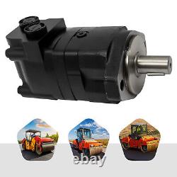 12.4kw Hydraulic Motor 675rpm Replacement High Torque Motor 100cc Motor Black