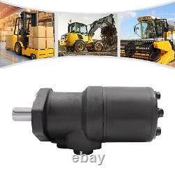 135RPM Hydraulic Motor Replacement Compact Hydraulic Motor High Torque Black