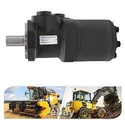 135RPM Hydraulic Motor Replacement Compact Hydraulic Motor High Torque Black