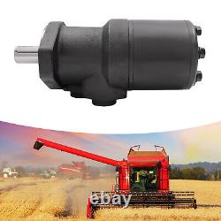 135RPM Hydraulic Motor Replacement Compact Hydraulic Motor High Torque Black