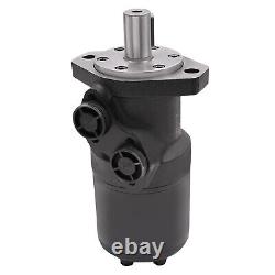 135RPM Hydraulic Motor Replacement Compact Hydraulic Motor High Torque Black