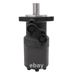 135RPM Hydraulic Motor Replacement Compact Hydraulic Motor High Torque Black