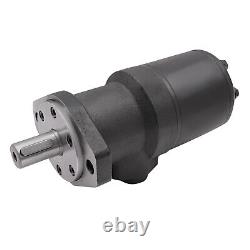 135RPM Hydraulic Motor Replacement Compact Hydraulic Motor High Torque Black