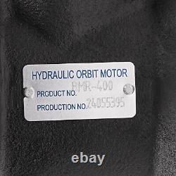 135RPM Hydraulic Motor Replacement Compact Hydraulic Motor High Torque Black