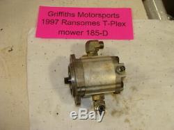 1997 RANSOMES T-PLEX 185D reel pump mower hydraulic motor drive ultra 8411935