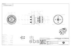 21511 Hydraulic Wheel Motor, Left Side (410230K3122AAAZE)