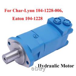 2X Hydraulic Motor For Char-Lynn 104-1026-006 Eaton 104-1228 1-1/4 Straight Key