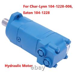 2X Hydraulic Motor For Char-Lynn 104-1026-006 Eaton 104-1228 1-1/4 Straight Key