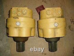 2 Poclain Hydraulics Wheel Motor B12785V 16055 & B12784U 16054 Used Unknown