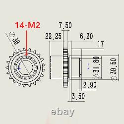 35A ESC Brushless Motor for RC Hydraulic Excavator Car Drive Wheel Gear Motor