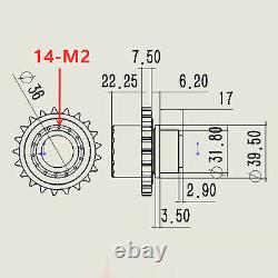 35A ESC Brushless Motor for RC Hydraulic Excavator Car Drive Wheel Power Gear