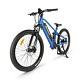 Accolmile Blue 27.5inch Mtb Electric Bike 750w Bafang Mid Motor 17.5ah Battery