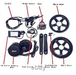 Bafang BBS02B 48v 500w Mid-Drive motor eletric bicycles Conversion Kit DIY Ebike