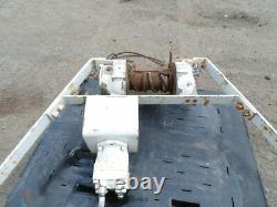 Braden Winch Lgu2-10f-1 12,000 Lb Pull With Hydraulic Drive Motor Used Paccar