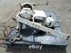 Braden Winch Lgu2-10f-1 12,000 Lb Pull With Hydraulic Drive Motor Used Paccar