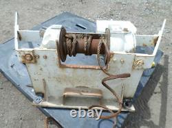 Braden Winch Lgu2-10f-1 12,000 Lb Pull With Hydraulic Drive Motor Used Paccar