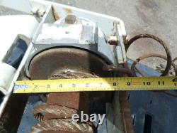 Braden Winch Lgu2-10f-1 12,000 Lb Pull With Hydraulic Drive Motor Used Paccar