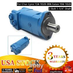Char-Lynn Eaton 2000 Series Blue Hydraulic Motor, Hydraulic Motor Replace