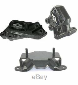 Dodge Ram 03-05 Pick Up 1500 5.7L 4 Wheel Drive Motor & Transmission Mounts 3Pcs