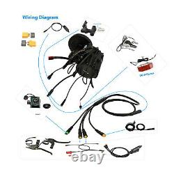 EU Bafang 48V or 52V 1000W BBS03 BBSHD Mid Drive Motor 120mm/100mm/68mm