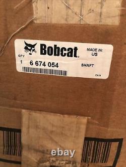 Genuine Bobcat Hydrostatic Drive Motor Shaft 6674065 New Oem Free Shipping