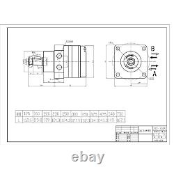 Hydraulic Drive Motor 194615 103129 For Skyjack Electric Scissor Lift Models