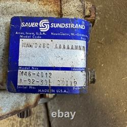 Hydraulic Drive Motor Genie S60 M464012 MMV-046c Danfoss Sauer M46