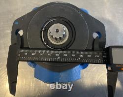 Hydraulic Motor 11 Spline 2 Bolt Blue NEW! FREE SHIPPING