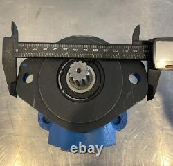 Hydraulic Motor 11 Spline 2 Bolt Blue NEW! FREE SHIPPING