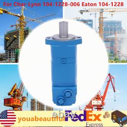 Hydraulic Motor High Speed 1-1/4 Shaft 2 Bolt For Char-Lynn Eaton 2000 Series