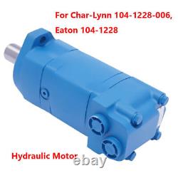 Hydraulic Motor High Speed 1-1/4 Shaft 2 Bolt For Char-Lynn Eaton 2000 Series