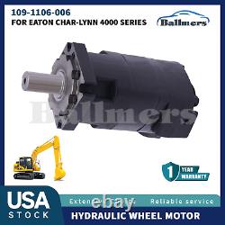 Hydraulic Wheel Drive Motor For Eaton Char-Lynn 4000 Series Device 109-1106-006