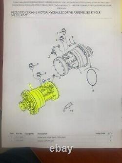 JCB Hydraulic Final Drive Motor 332/P3374