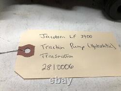 Jacobsen LF3400 LF3800 Hydrostatic pump drive 2810006 hydro hydraulic motor