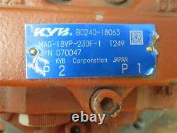 KYB B0240-18063, MAG-18VP-230F-1, Final Drive Motor