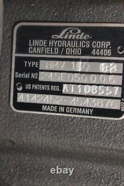 Linde HMV-130 Hydraulic Drive Motor New