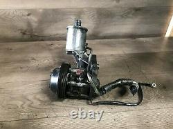 Mercedes Benz Oem R129 500sl Front Engine Motor Power Steering Pump 1990-1993