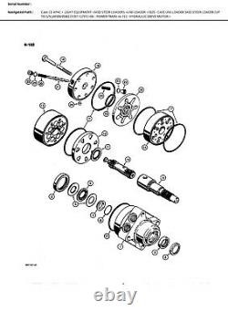 New N14348 Drive Motor Rotor Case 1825 Uni loader