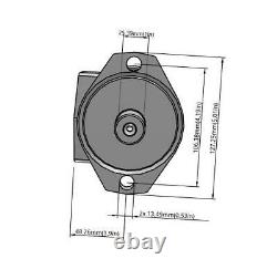 New Parker Te0365as090aaaa Swing Drive Steering Hydraulic Motor Bsrg5