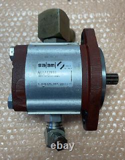PREOWNED- Salami 611771931 Hydraulic Gear Pump Motor 5/8 Drive Warranty