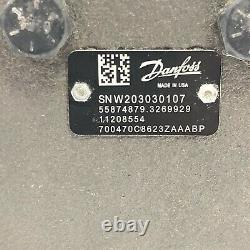PRE-OWNED White Drive Hydraulic Motor DT013992 See Photos WF5 Danfoss