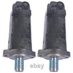 Pair Hydraulic Motor 104-1228-006 For Char-Lynn Eaton 2000 Series 2Bolt, STD