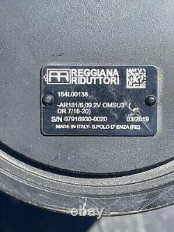 Reggiana Riduttori Ar181/6,09 2v Omsu3 Final Drive M+s Hydraulic Msu80-am Motor