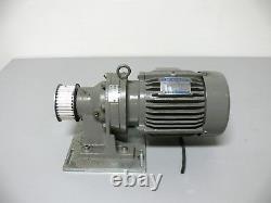Tatung 3 Phase Induction Motor EBFC-D with Sumitomo CNHM-4095 Cyclo Drive