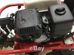 Used Barreto Trencher E712MTH Hydraulic Drive Motor Digger Trenching Honda GX200