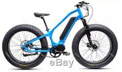 Very Fat Tire 1000w fork hydraulic suspension middle drive motor mountain bike