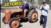 We Rescued His Daddy S Farm Tractor First Drive In 40 Years